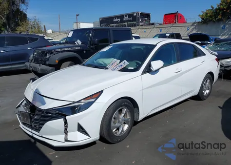 2021 Hyundai Elantra Se from USA, damaged, VIN 5NPLL4AG4MH039397